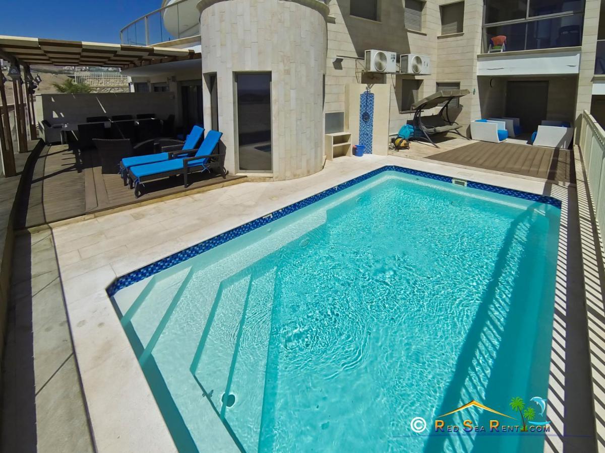 Exclusif Apartment By The Sea Eilat Bagian luar foto