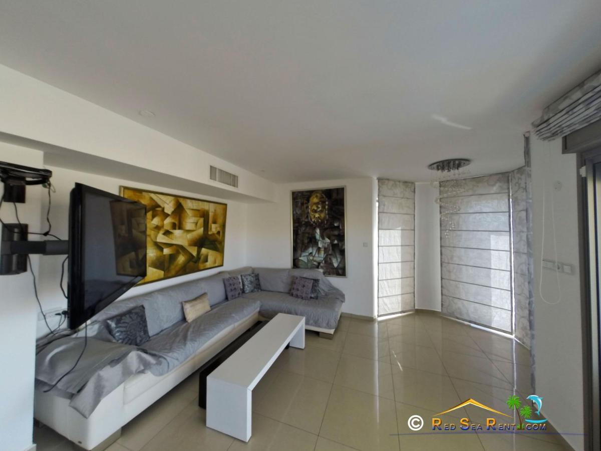 Exclusif Apartment By The Sea Eilat Bagian luar foto