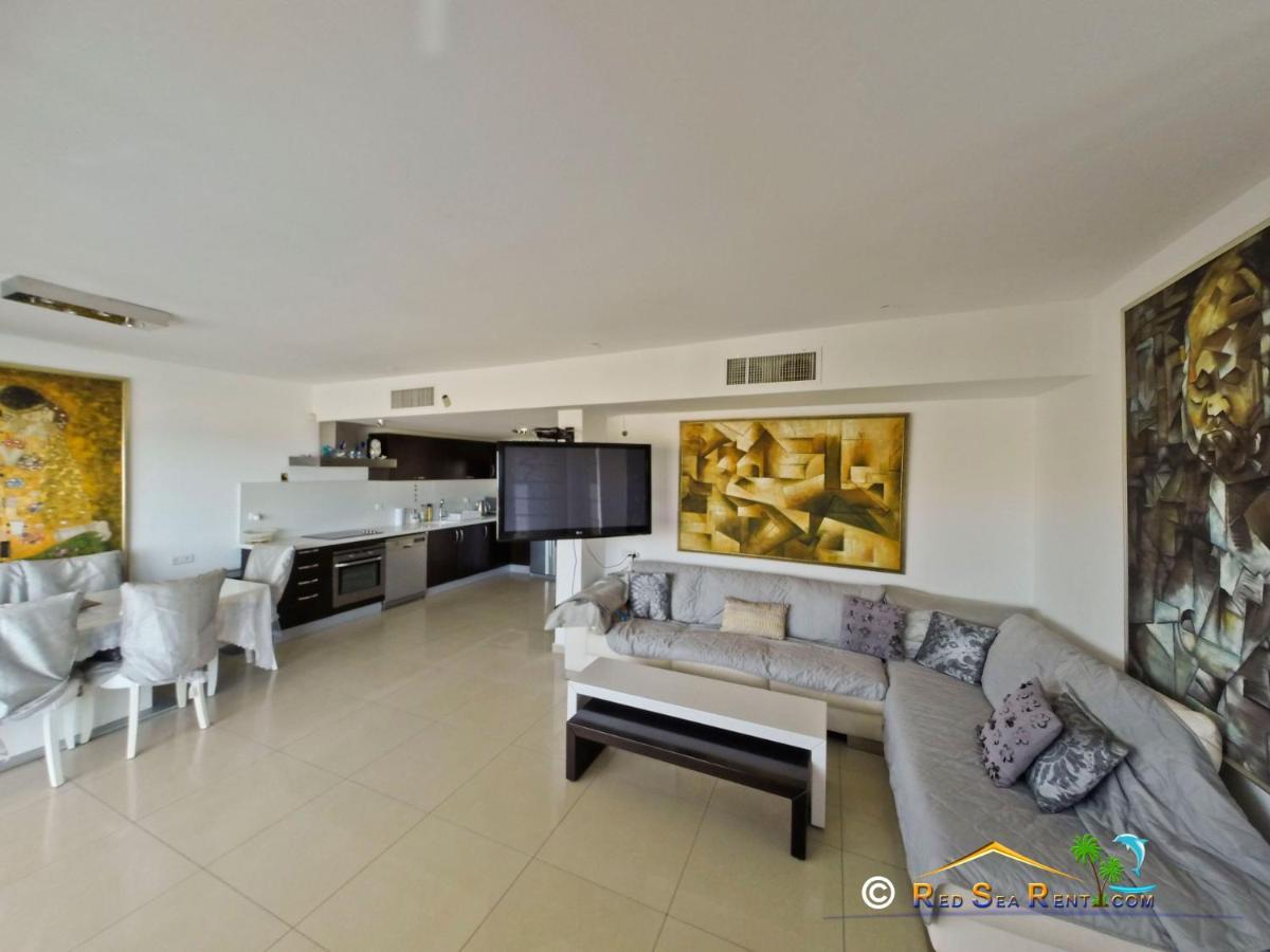 Exclusif Apartment By The Sea Eilat Bagian luar foto