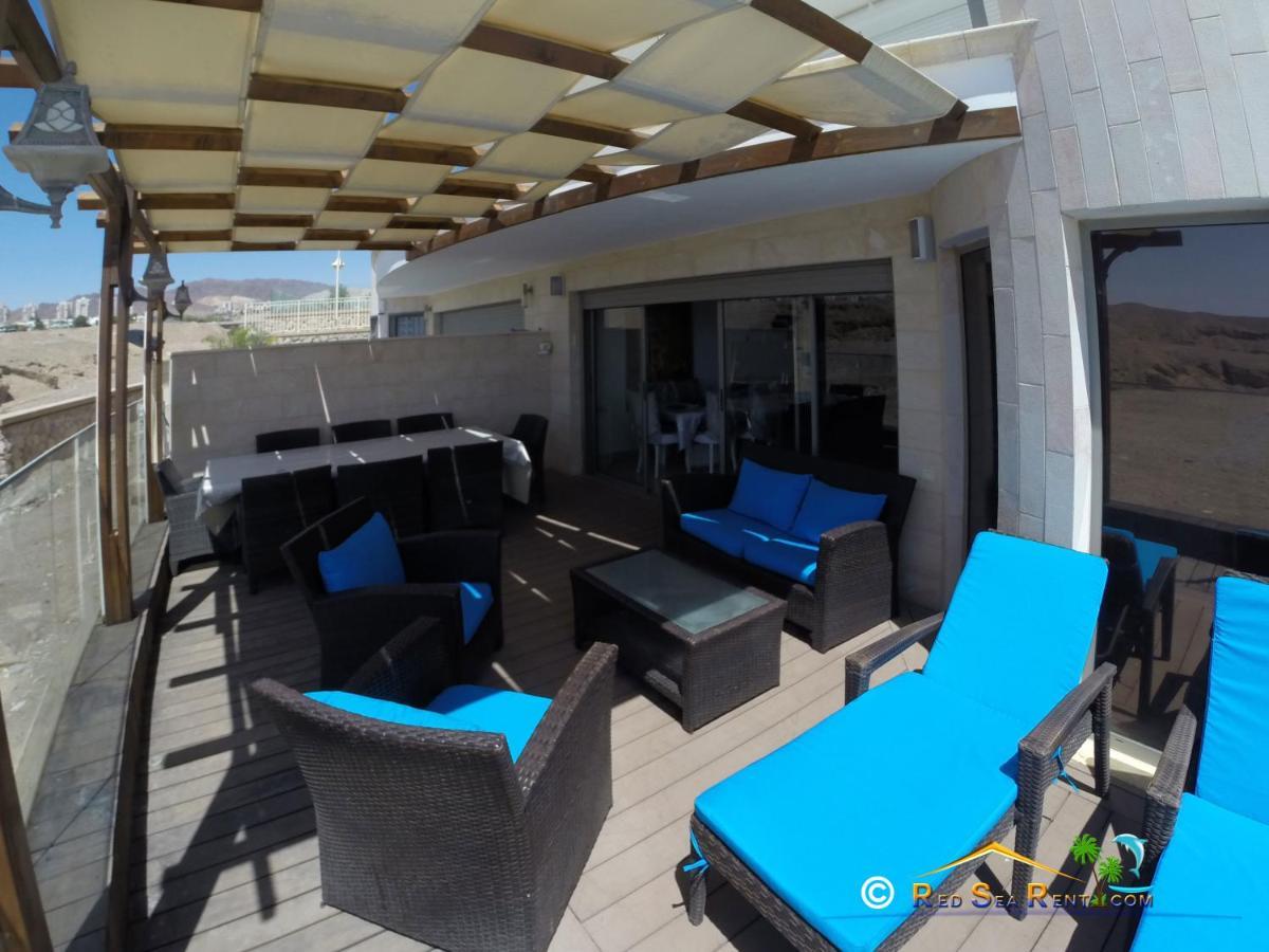 Exclusif Apartment By The Sea Eilat Bagian luar foto