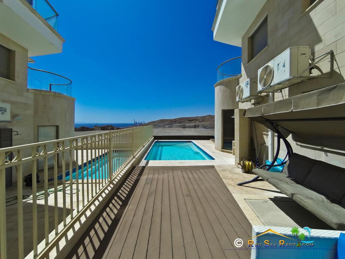 Exclusif Apartment By The Sea Eilat Bagian luar foto